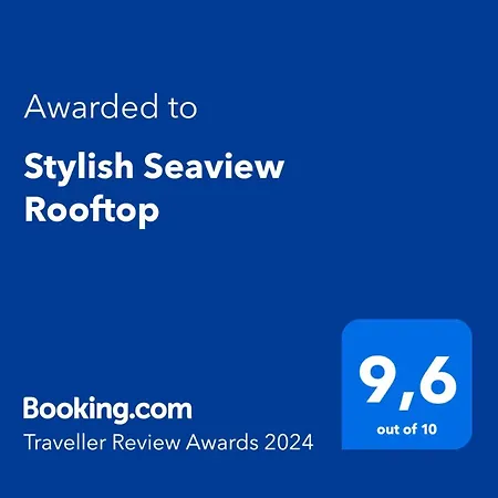 Stylish Seaview Rooftop 게스트하우스 테살로니키